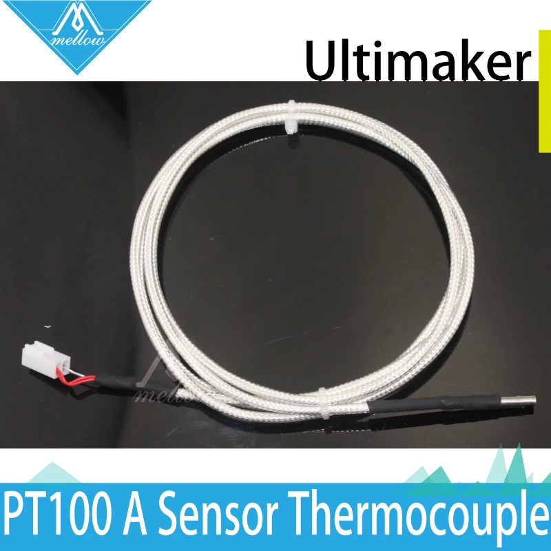 Запчасти для 3D принтера Reprap Ultimaker 2 UM2 PT100 A Hotend термопара с сердечниками M3 * 15*1300 мм