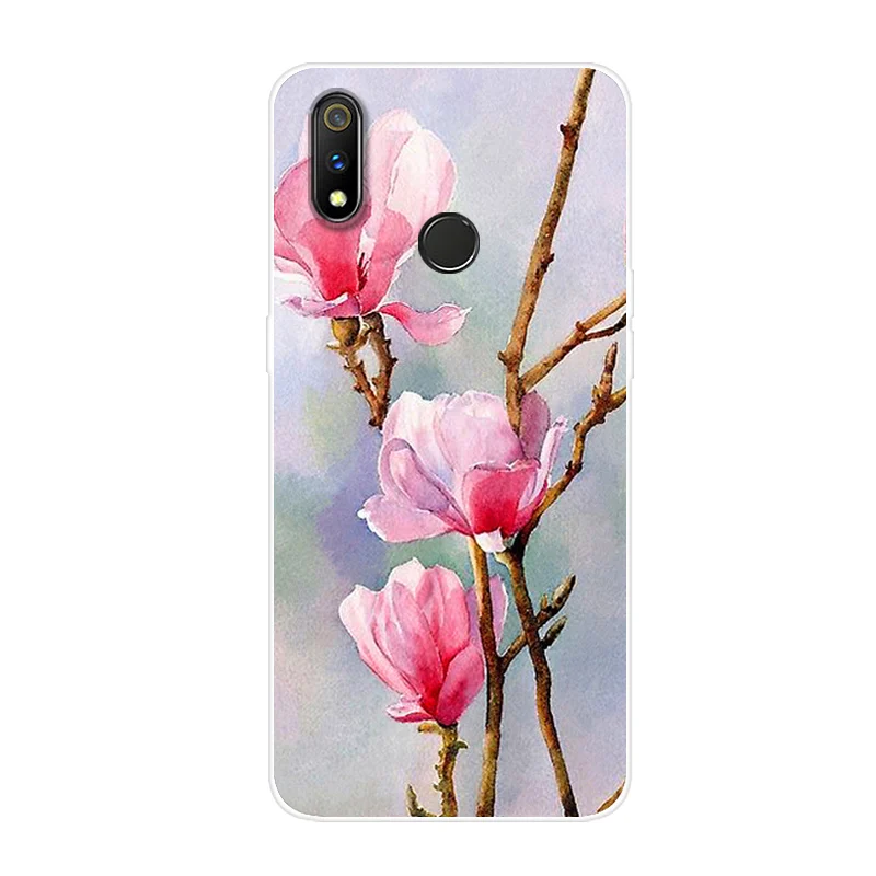 49 Мягкий чехол из ТПУ для OPPO Realme 3 Pro, Прозрачный бампер с мультяшным рисунком, задняя крышка для телефона OPPO Realme3 3Pro Realme3Pro, силиконовый чехол s - Цвет: 49