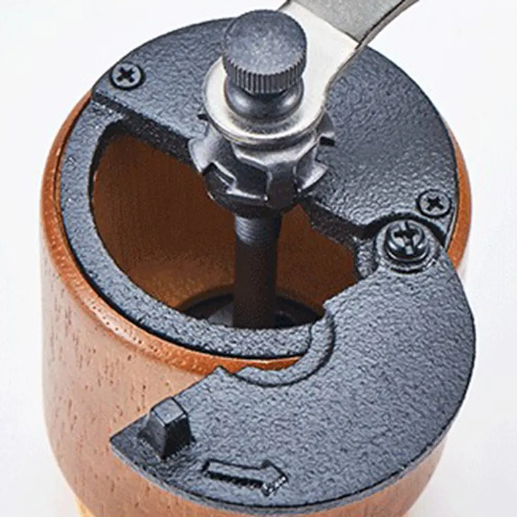 Solid Wood English Hand-Crank Coffee Machine With Adjustable Thickness Household Hand Manual Grinder | Бытовая техника