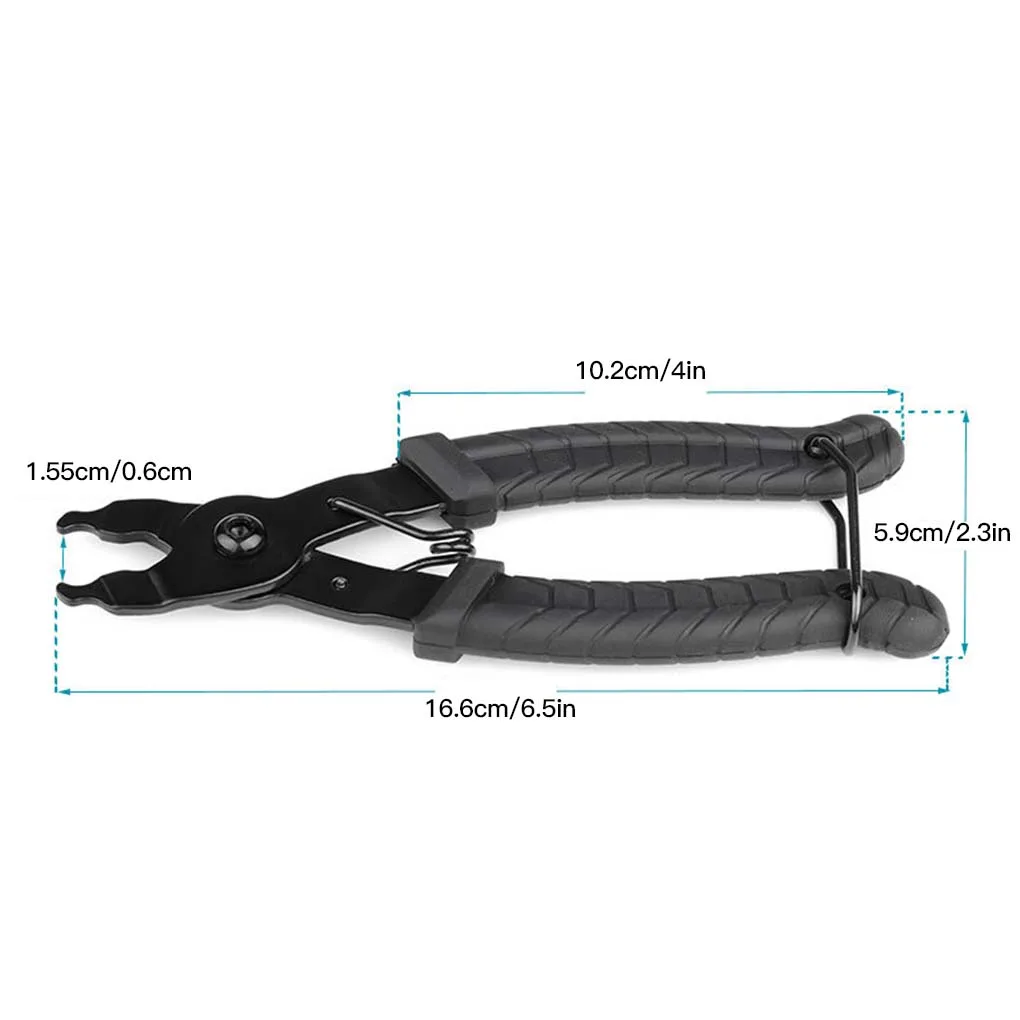 Bike Bicycle Chain Quick Link Open Close Tool Master Link Pliers Bike Chain Magic Button Clamp Removal Tools