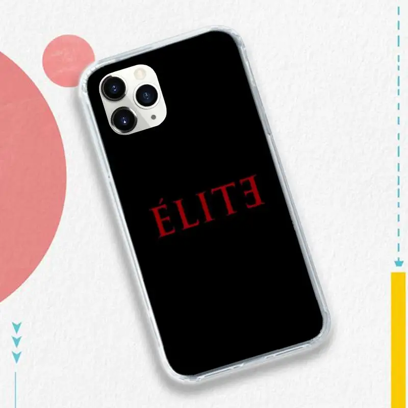 

elite TV series mobile painting Phone Case for iPhone 11 12 pro XS MAX 8 7 6 6S Plus X 5S SE 2020 XR