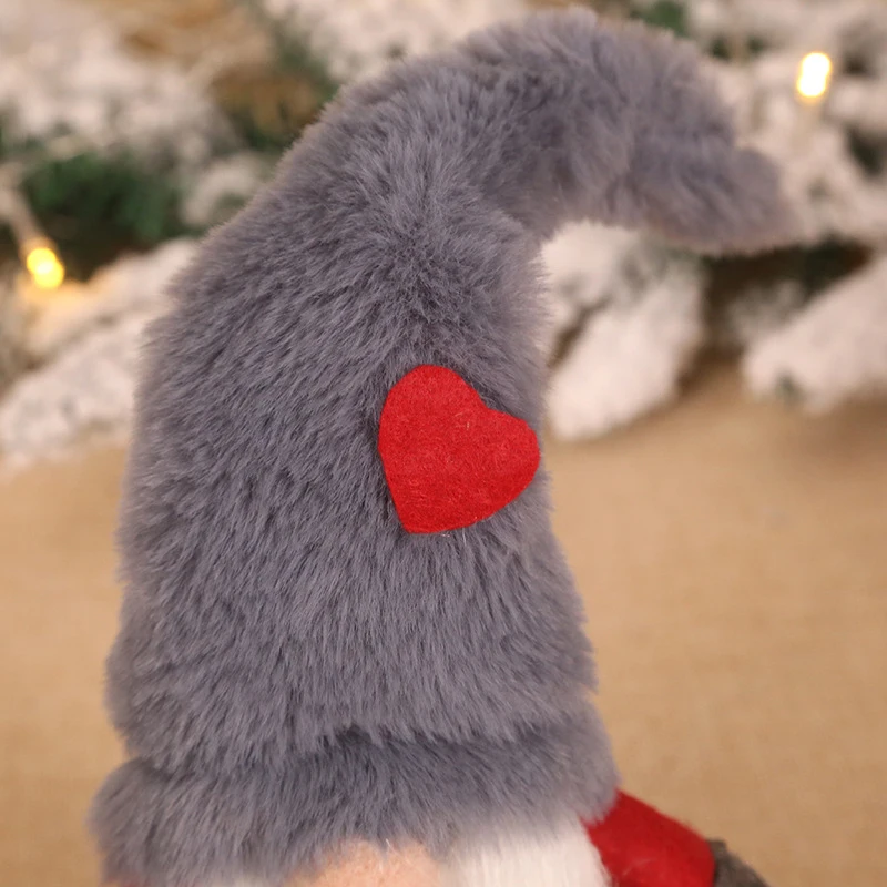 28x10cm Cartoon Christmas Santa Doll Swedish Gnome Toy Decoration Home New Year Table Decor Tree Pendants Ornaments | Дом и сад