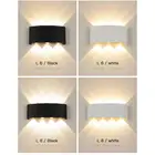 Светодиодный настенный светильник, наружная Водонепроницаемая алюминиевая лампа для сада, гостиной, лестницы, коридора, IP65