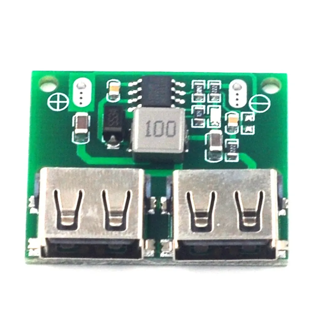 Двойной выход Usb 9 В/12 В/24 В до 5 3A Dc-Dc автомобильный зарядный понижающий Регулятор