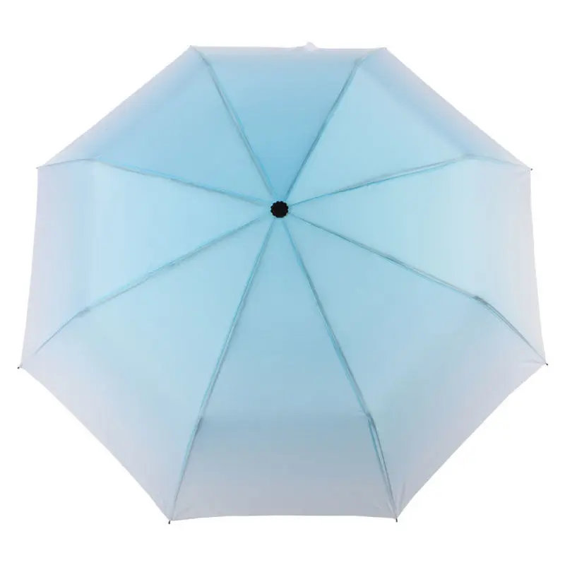 

Colorful genuine gradient umbrella creative folding versatile candy color sunny umbrella fashion color student umbrella