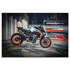 890 Duke R Спорт Мотоцикл фото холст настенные художественные плакаты и принты Современная живопись для домашнего декора
