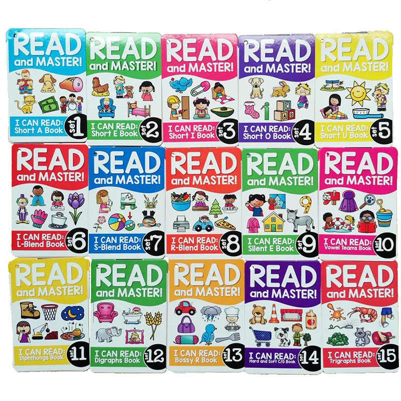 

"I can read"English Reading Word Card Children's Learning English Enlightenment Books Educational Toy Card For Child Kids Gift