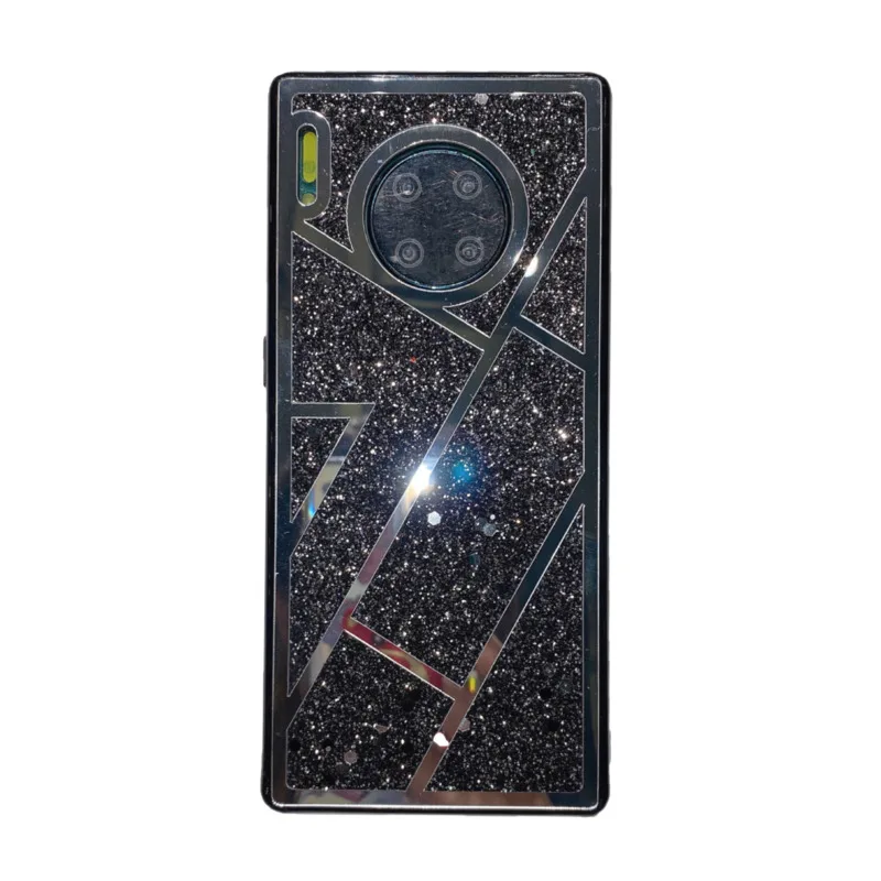 

Lingge electroplating mobile phone case is suitable for Huawei P30 40 pro MATE30 pro nova6 7pro anti-drop protection back cover