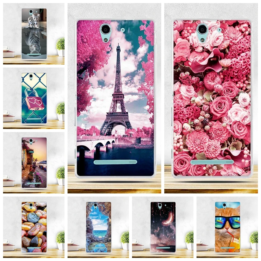 Для sony Xperia C3 D2502 D2533 S55U чехол 3D милый чехол Мягкий ТПУ силиконовый чехол для sony C 3/D 2533/D 2502 чехол для телефона s 5,5 дюймов Сумка
