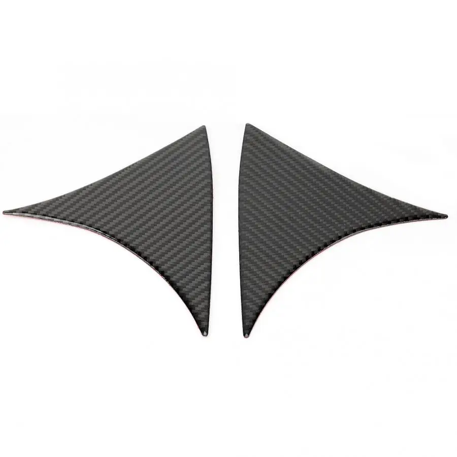2 шт. задний спойлер из углеродного волокна для боковых крыльев Mazda3 Axela 2014