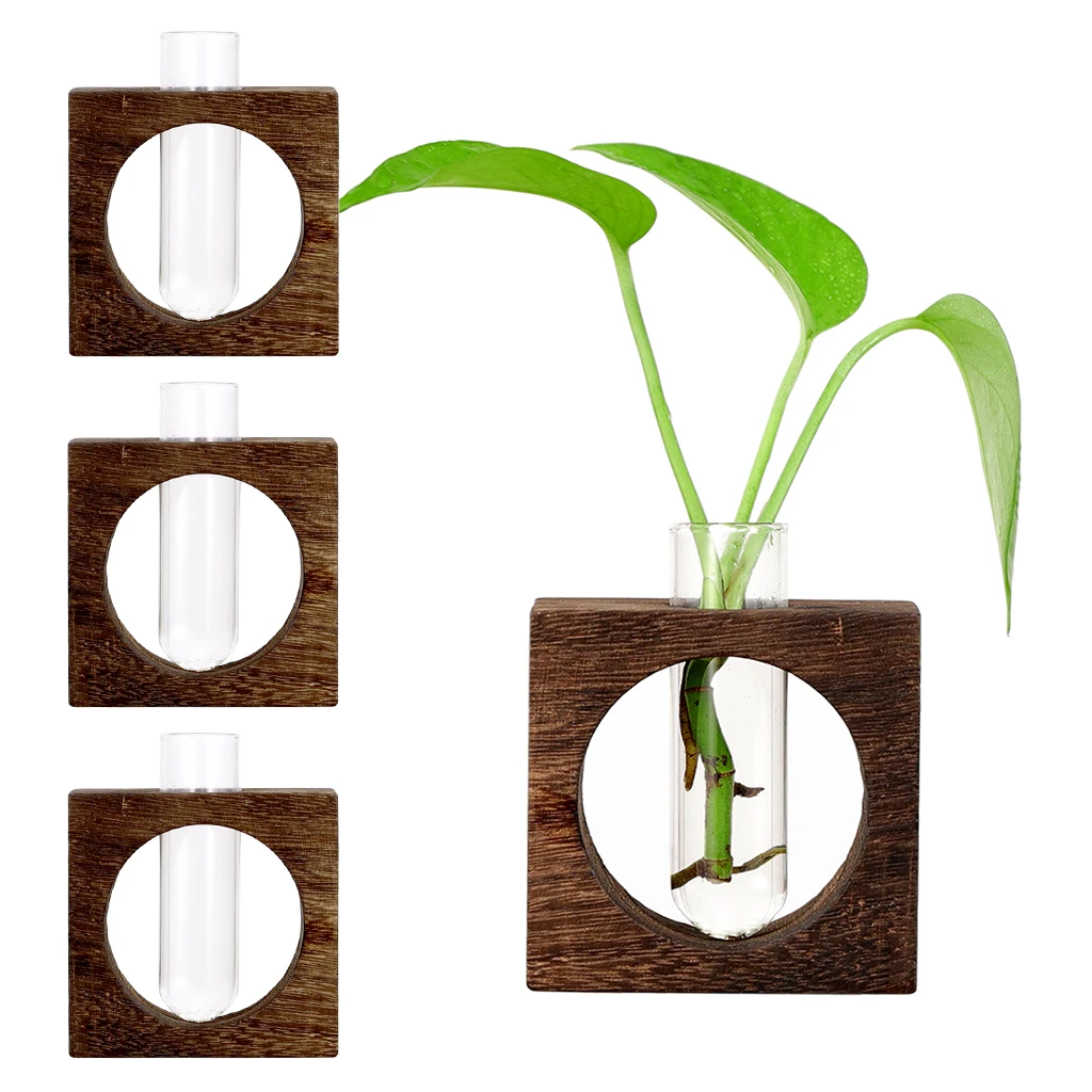 3х пробирка стеклянная ваза Гидропонные Горшки для растений цветочные горшки