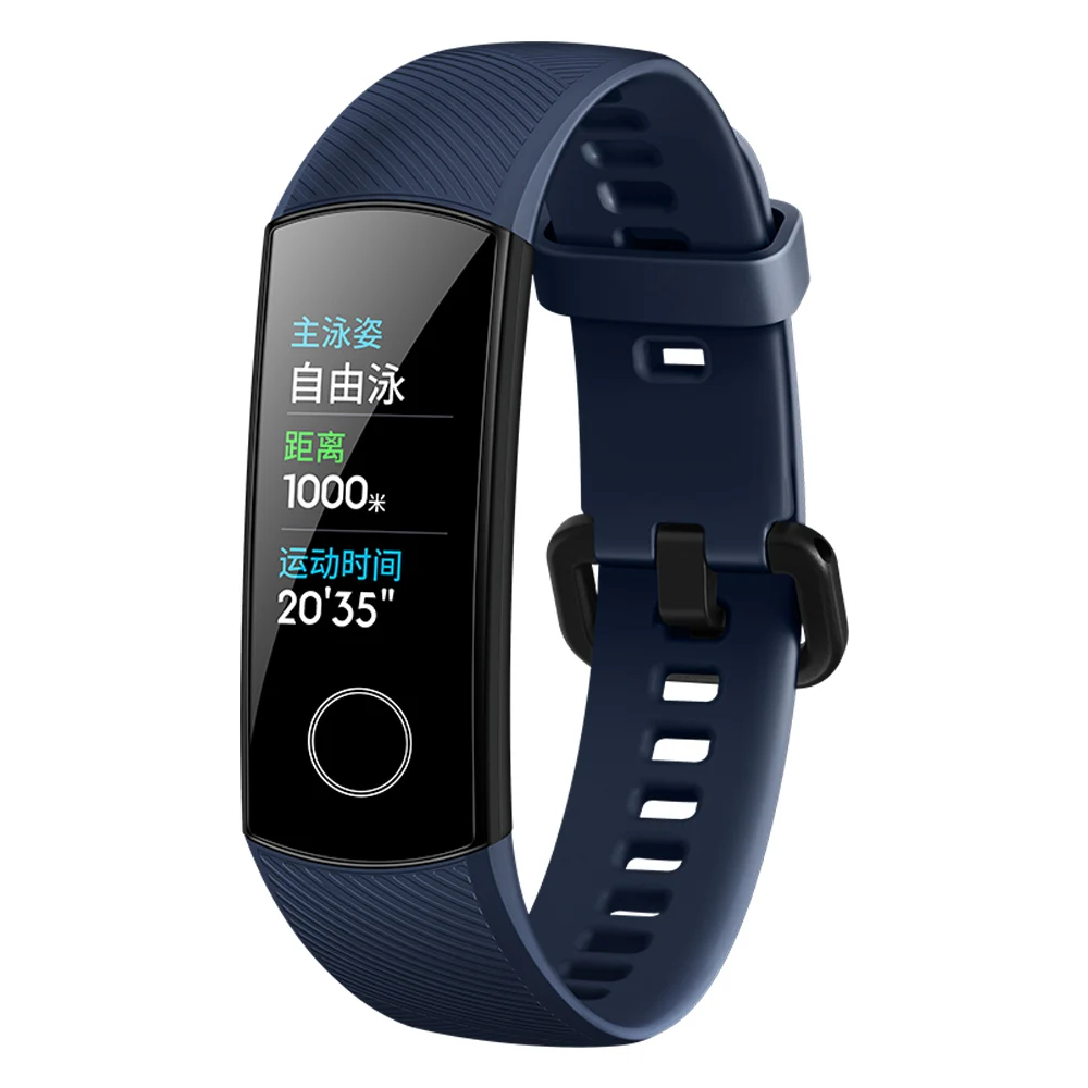 Умный Браслет huawei Honor Band 5 NFC, оксиметр AMOLED, сенсорный цветной экран, для плавания, для обнаружения осанки, водонепроницаемый браслет Honor Band 5