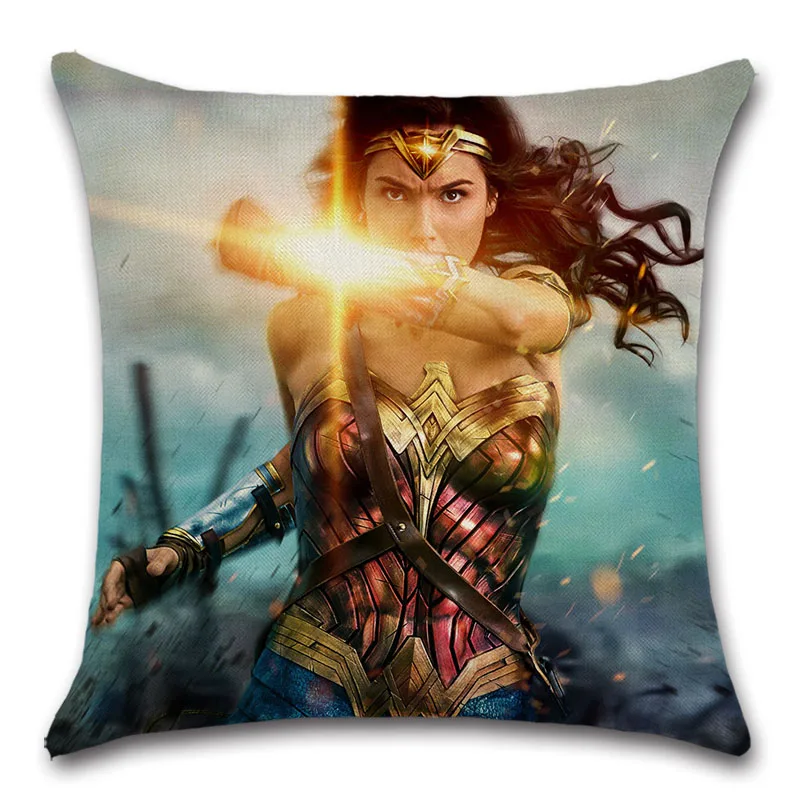 Ободок для волос в стиле Чудо Женщина Супергерой кино комикс наволочка подушки