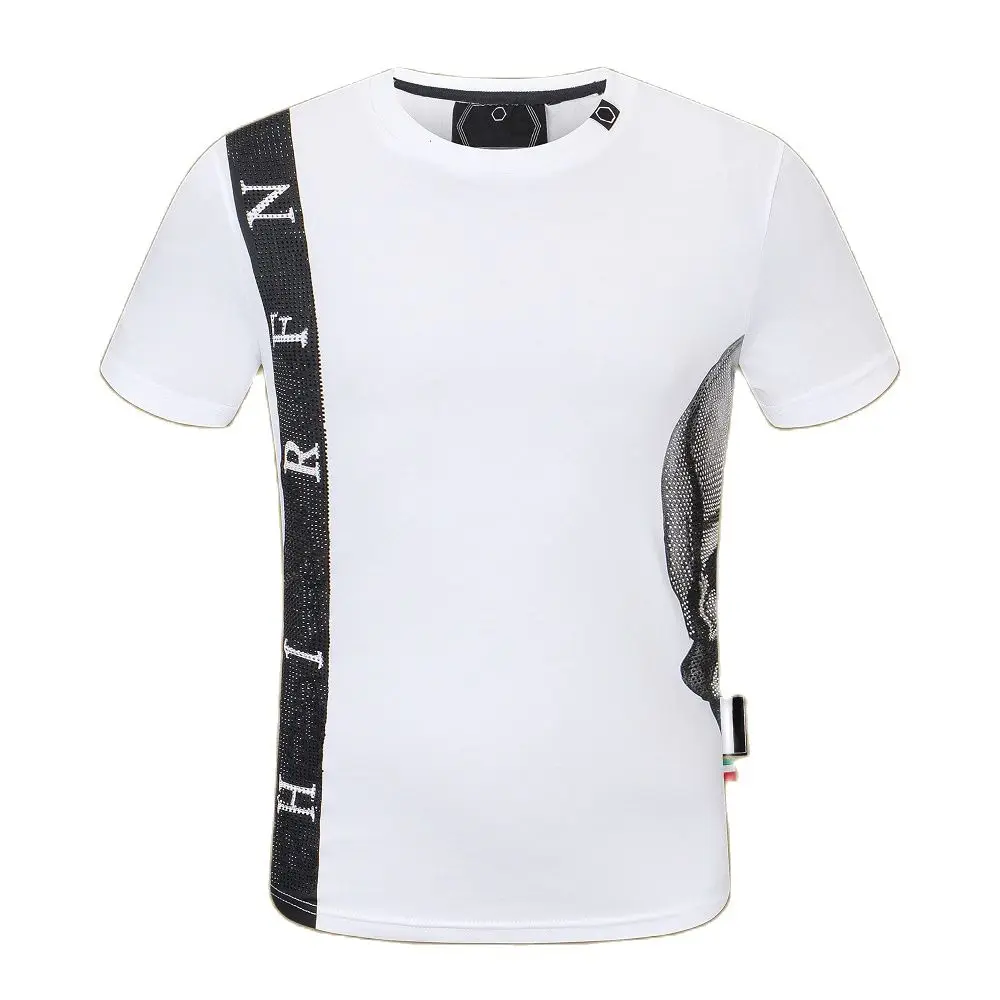 

Футболка мужская летняя из ПП, с коротким рукавом и черепами