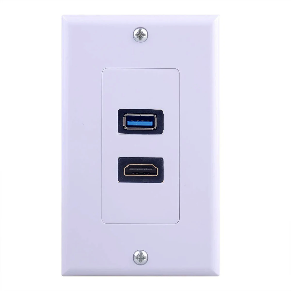 Настенная розетка SOONHUA HDMI USB 3 0 настенная с креплением на одну линию USB-порт для