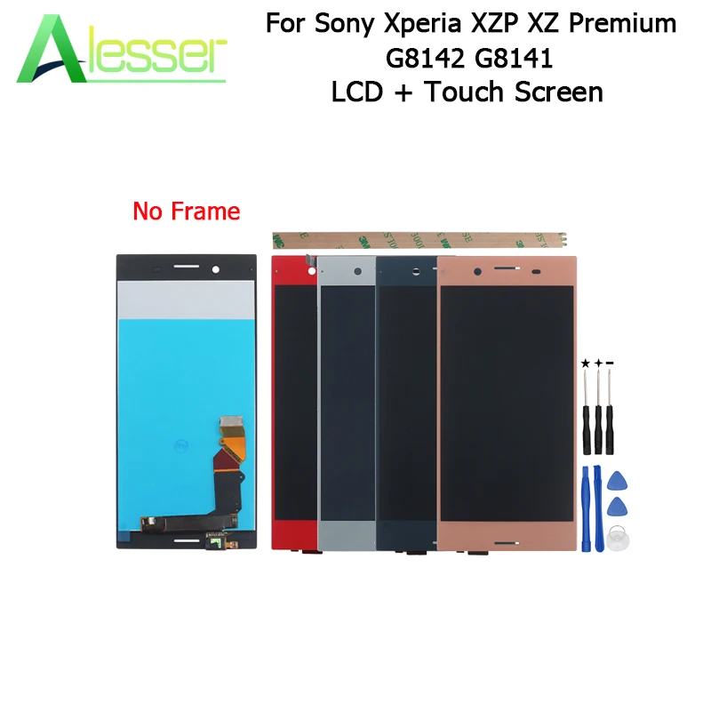 Alesser для sony Xperia XZP XZ Premium G8142 ЖК-дисплей и сенсорный экран протестированы G8141 +