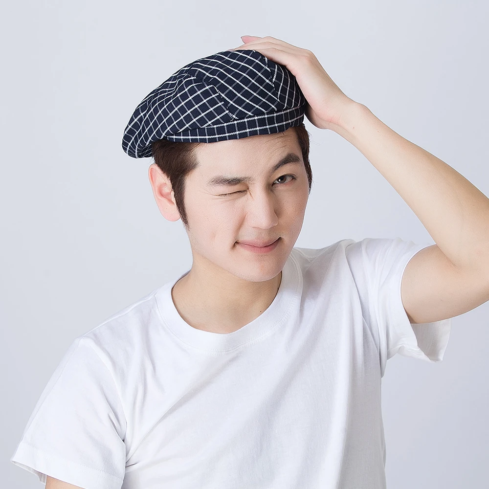 Шапка шеф-повара для ресторана и кухни Мужская кепка готовки отеля кофейни