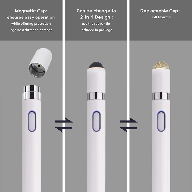 

Suntaiho for apple pencil Stylus Pen Active Universal Capacitive Touch Pen Screen devices for iPad Tablet iPhone Huawei Xiaomi