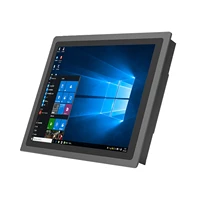17 inch embedded mini tablet pc with capacitive touch screen industrial all in one computer for win 10 pro with wifi rs232 com