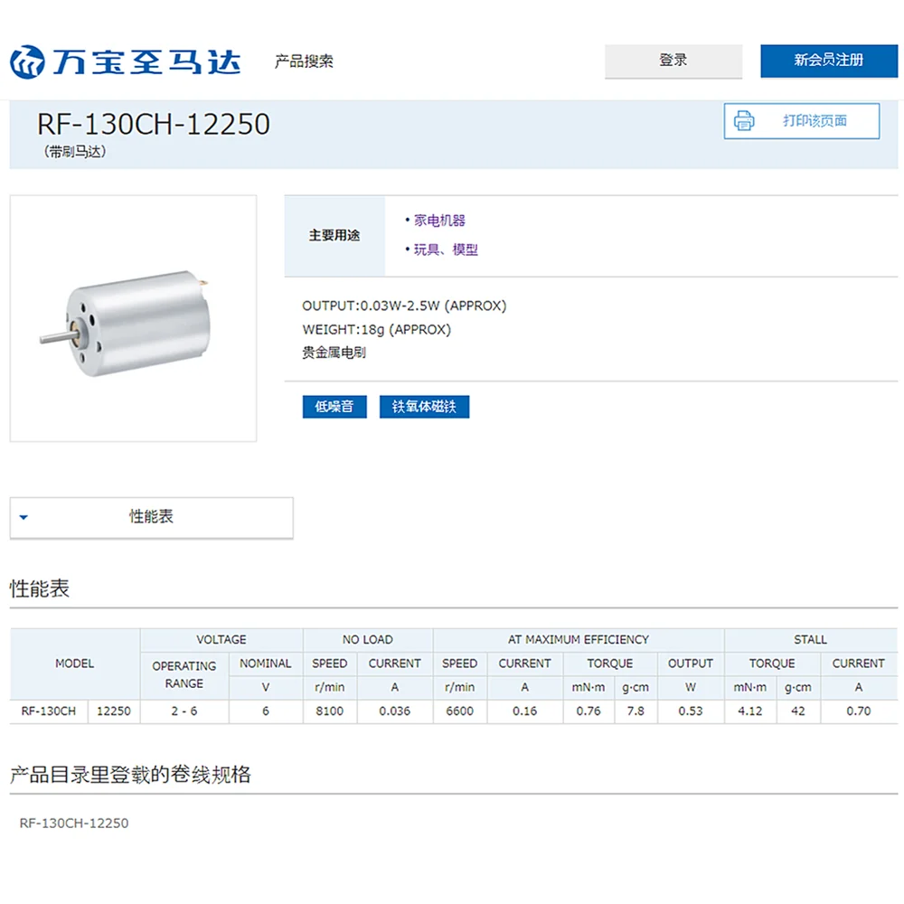 Mabuchi 130 двигатель постоянного тока RF 130CH 12250 8100 об/мин 3V 6V 3 7 V Солнечная энергия
