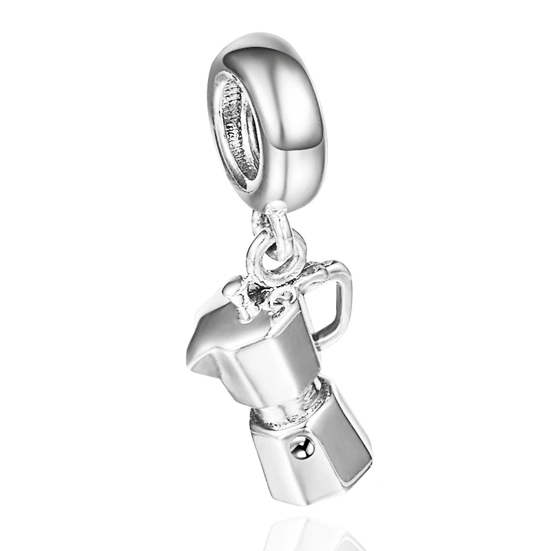 Подходят для браслетов Pandora браслет 925 пробы серебряные подвески эспрессо