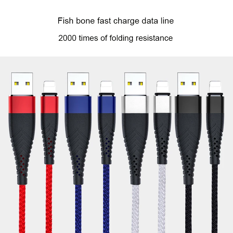 Зарядный кабель USB для iPhone 6 s S 7 8 Plus 11 Pro X XR XS Max 5 длинный быстрой зарядки передачи