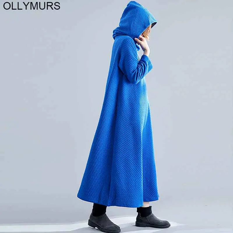 Большие размеры 2019 новое зимнее женское платье Vestidos хлопок утолщаются женские