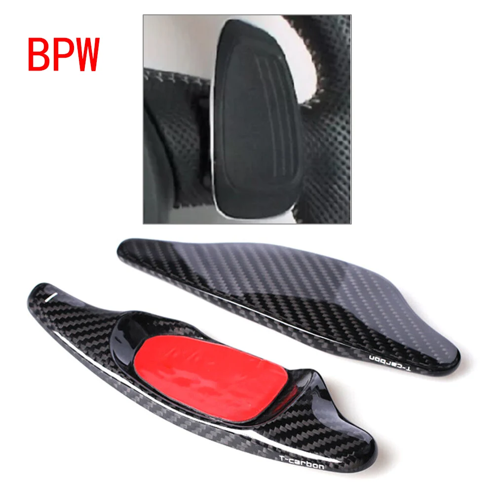 Автомобильный рычаг переключения рулевого колеса из углеродного волокна для Audi