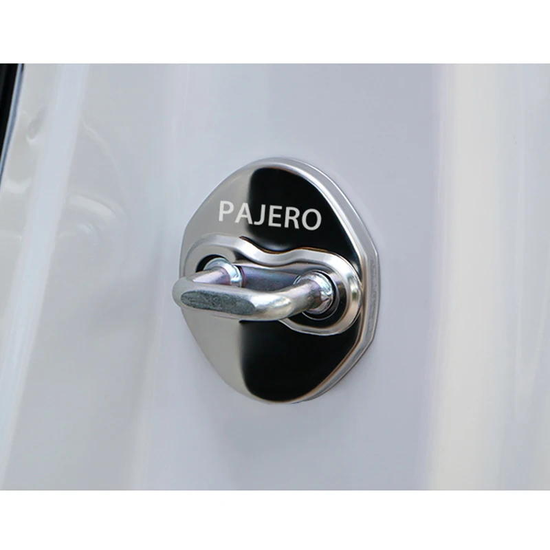 Отделка дверного замка защитный чехол с эмблемой для Mitsubishi asx lancer outlander pajero EVO