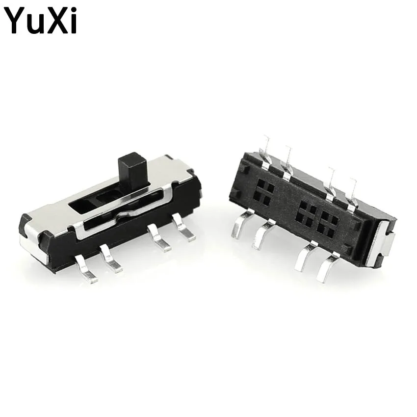 

10pcs on-off mini Slide Switch MSS-23D18 8p3t micro slide switch 8pin 3 Position ON-OFF toggle switch