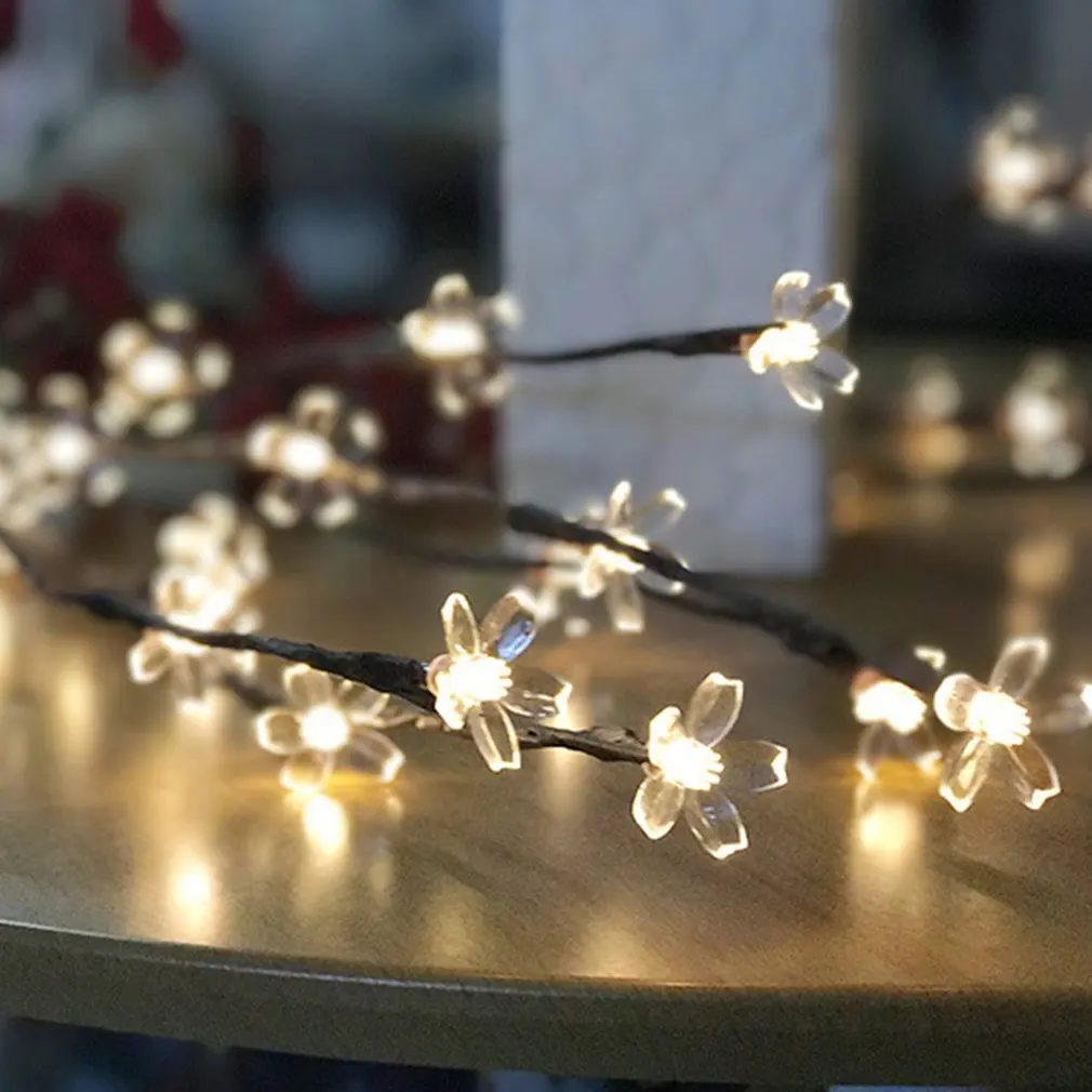 Ветка дерева Led свет Рождество День кулон в виде ветка Батарея сад украшение