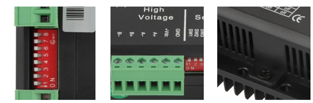 2 фазы Цифровой Драйвер шагового двигателя Leadshine DM556D VAC18-80V шаговый двигатель для гравировальный станок с ЧПУ машина для резки