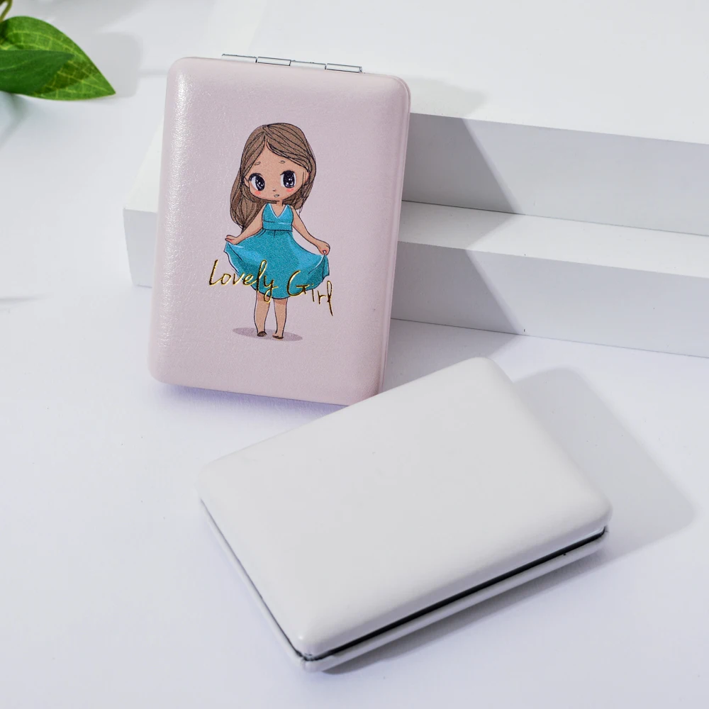 Vicney Girl портативное мини-зеркало для макияжа с героями мультфильмов девочек