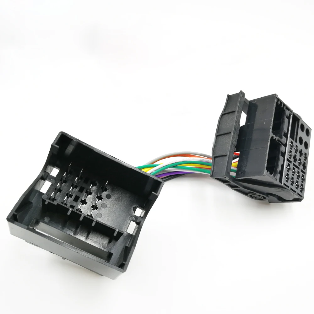 Biurlink автомобильное радио полный провод 40-контактный разъем ISO для BenzVolkswagen RCD510 RCD310