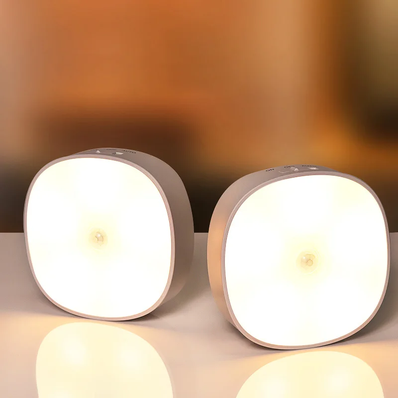 Новый шкаф настенная пластина AAA тип батареи светодиодный ночной Светильник