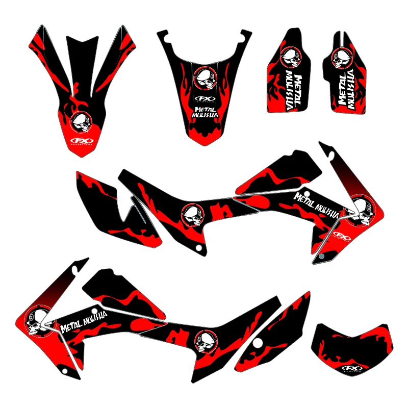 CRF250L 2012-2020 Motocross Sticker Backgrounds Decals For Honda CRF 250L CRF 250 L 2020 2019 2018 2017 2016 2015 2014 2013 2012