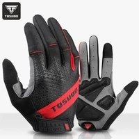tosuod full finger cycling gloves touch screen man riding fitness mtb bike bicycle gel gloves winter autumn gloves accessories