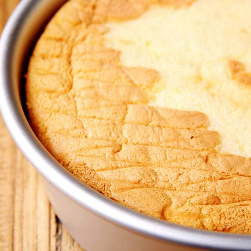 

4 Pack Round Cake Tin Non-Stick Deep Aluminum Round Cake Pan with Removable Base (2 inch 4inch 6inch 8inch)