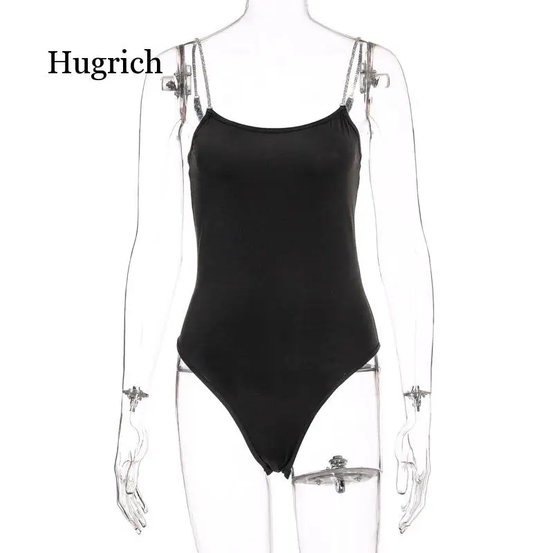 

Shiny Bodysuit Straps Patchwork Sleeveless Bodycon Sexy Summer Women Swimwear Outfits Clothes Party Club Body 2020