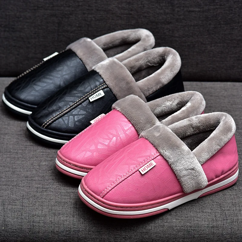 Водонепроницаемые Нескользящие теплые ботинки для женщин и мужчин сапоги из