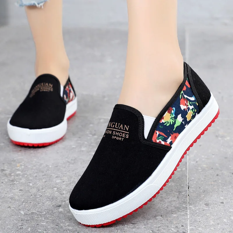 

Zapatos De Mujer Women Fashion Sweet Slip on Loafers Ladies Classic High Quality Shoes Female Anti Skid Flats