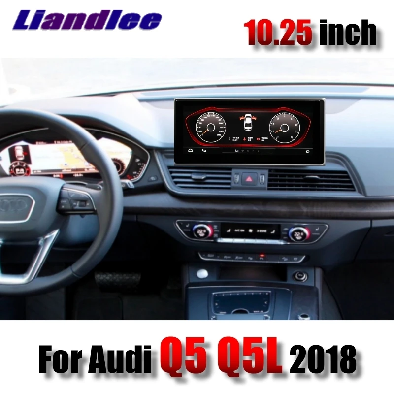 Для Audi Q5 Q5L FY 2017 2018 2019 MMI Liandlee Автомобильный мультимедийный CarPlay 10 25 дюймов WiFi GPS
