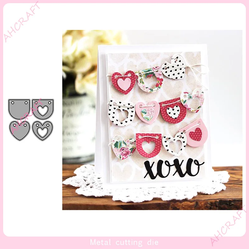 

Металлические режущие штампы Little love для самостоятельного скрапбукинга, фотоальбома, декоративного тиснения, бумажная открытка, поделки, ...