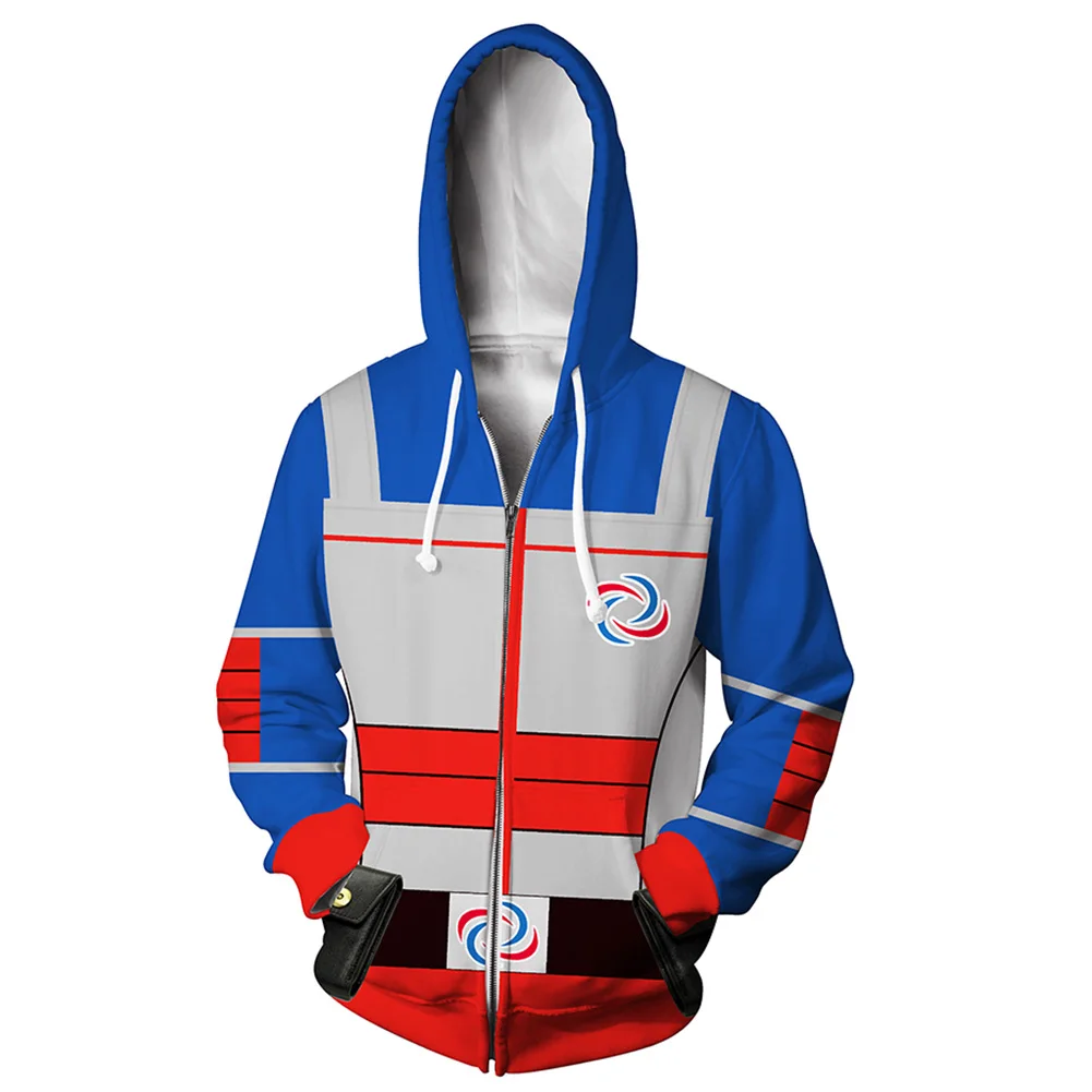 

Henry Danger Man Captain 3D Printed Cosplay Costume Zip Up Hoodie