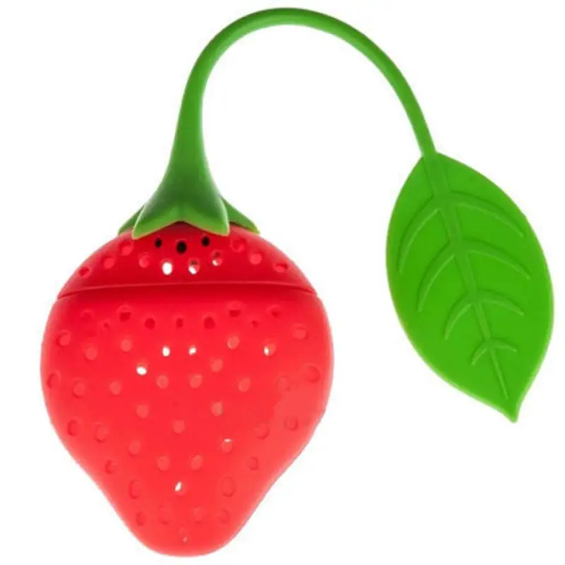 

Strawberry Tea Infuser Stainless Steel Tea Ball Leaf Tea Strainer For Brewing Device Herbal Spice Filter Kitchen Teaware Tools