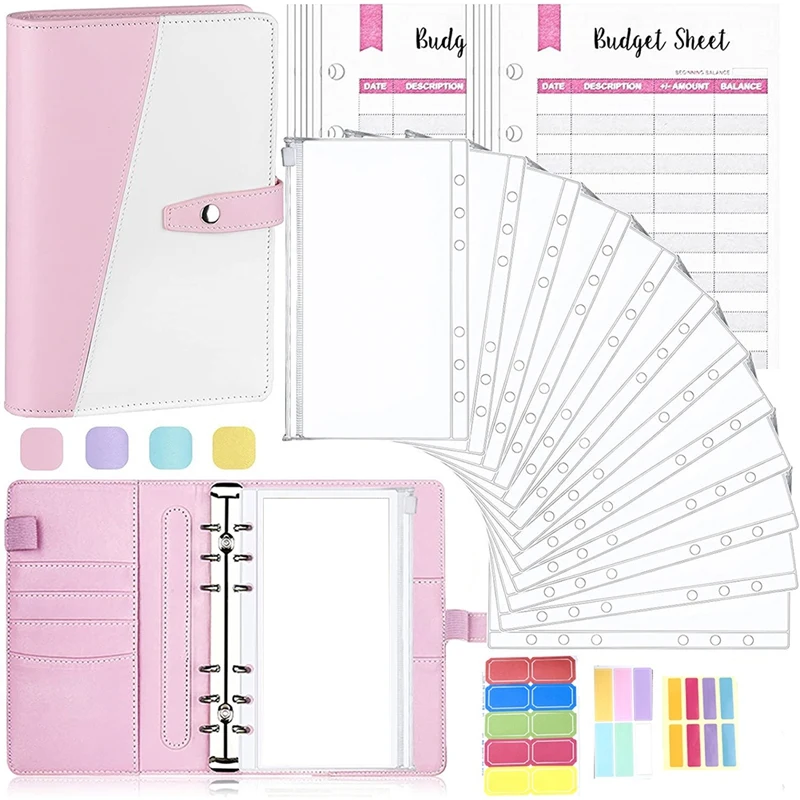 

Budget Binder with Cash Envelopes, Money Saving Binder, Money Organizer for Cash, Budget Binder for Saving Money