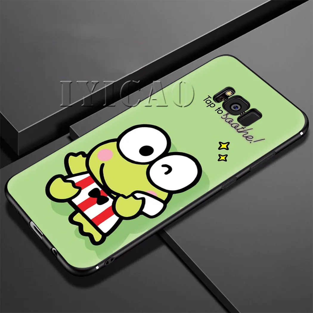 IYICAO Милая мультяшная лягушка Keroppi Мягкий силиконовый чехол для Samsung Galaxy S6 S7 край S8