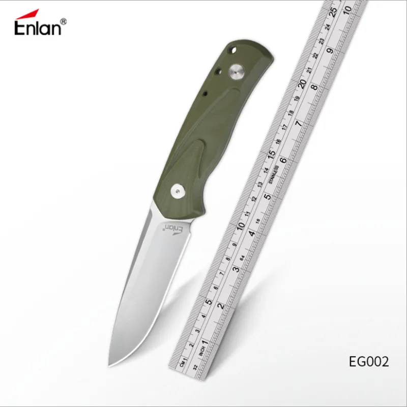 Enlan EG002 фиксированный нож 8CR13mov лезвие Тактический прямой для кемпинга выживания