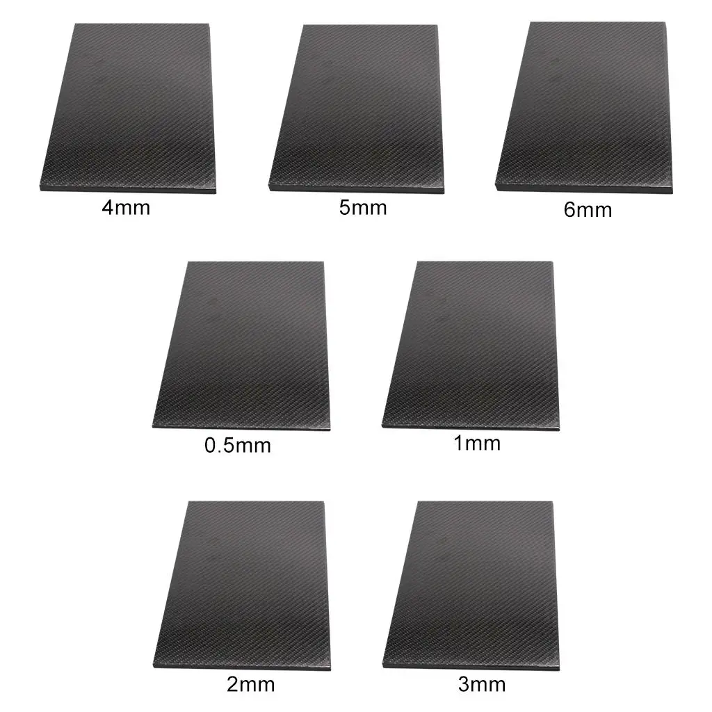 

3K саржевая панель из углеродного волокна, легкая, высокая прочность, хорошая гибкость, пластина из углеродного волокна для пульта дистанцио...