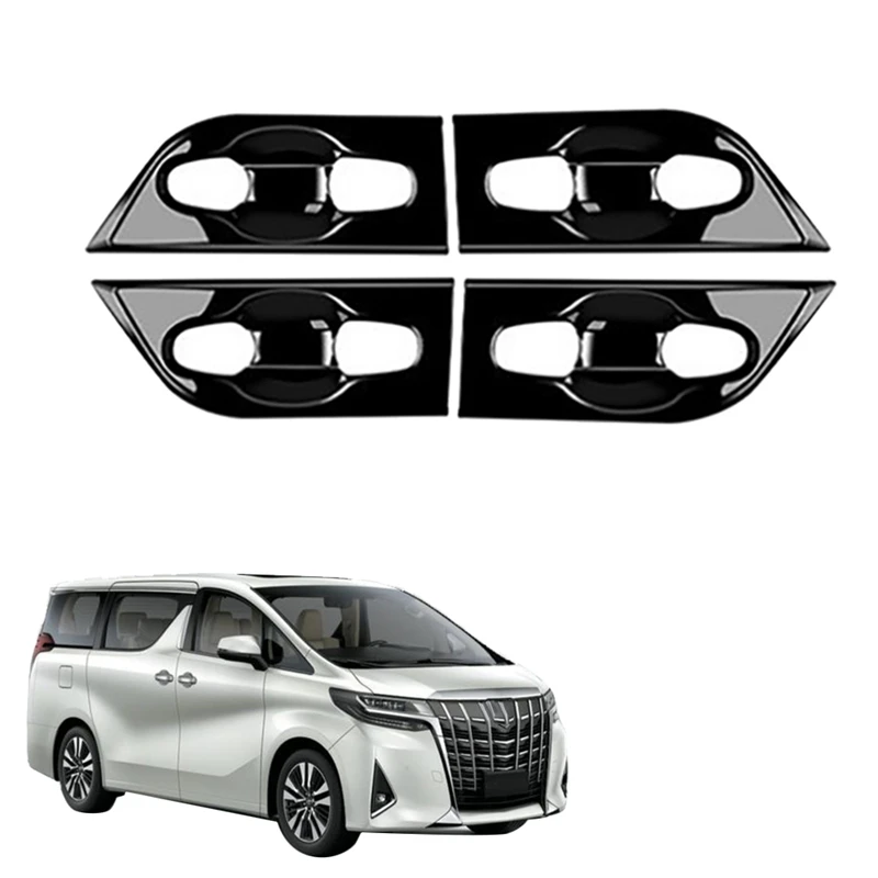 

Для Toyota Alphard 2015-2020, наружная дверная ручка, крышка чаши, отделка полости, вставка, молдинг, украшение
